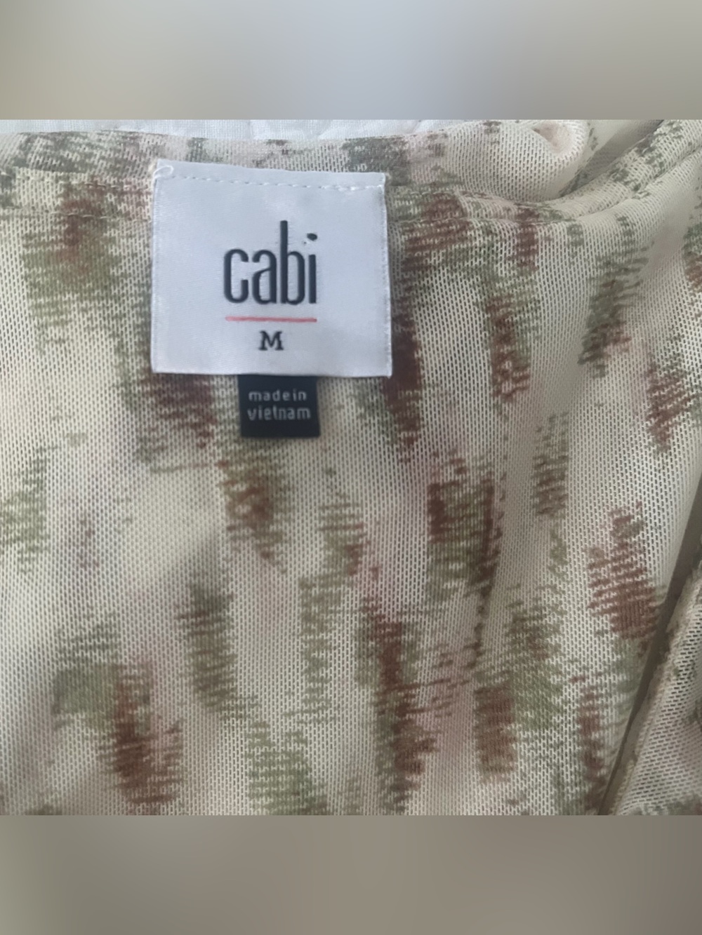 CABI Dapple Top NWOT  Medium - Picture 2 of 6